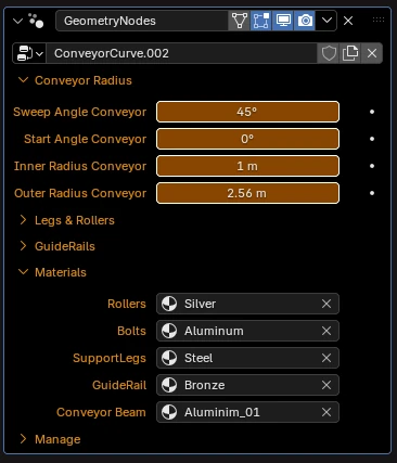 Product Configurator Menu Overview